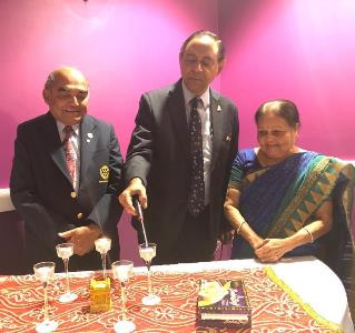 Triple Celebrations at Rotary Club  of Emory Druid Hills