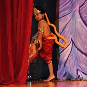 A Sanskrit musical drama on Hanuman enthralls audience