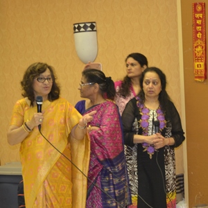 Senior citizens and young graduates start 2017 with a Mata Ki Chowki