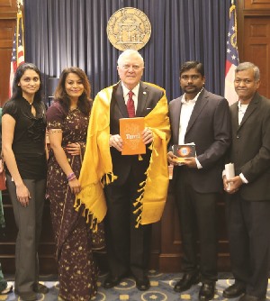 Georgia Governor proclaims Tamil Week