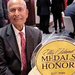 Dr. Neelagaru honored with Ellis Island Medal of Honor