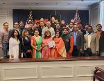 Indian lunch for Forsyth County Sheriffs on India’s Republic Day