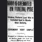 America’s “first Hindoo funeral”