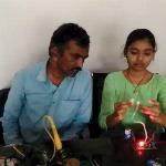 A DEVICE TO WARN AGAINST HANDSHAKES, TOUCHING FACES