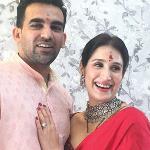 Zaheer Khan-Sagarika Ghatge wedding a starry affair