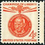 U.S. Postal Service issues Gandhi stamp