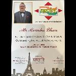 Ravi Bhave wins Bharat Gaurav Award