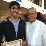 Shashank and Shruthi bring home five awards from ‘Cleveland Aradhana’