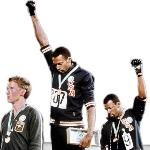 Americana: Two Raised Black Fists