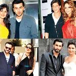 Star couples ring in New Year abroad