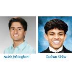 Anish and Eashan among Georgia Pacific Scholarship awardees