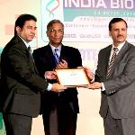 USIBRC gets award at Bangalore India Bio Conference