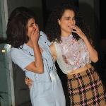 Priyanka, Kangana host joint bash