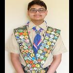Omkar Tamhane earns all Scouts of America merit badges
