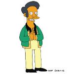 THE VOICE OF APU STEPS AWAY