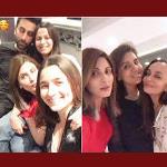 Ranbir, Alia enjoy family night
