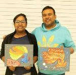 Paint It Gold for Vedika, a child being treated for cancer in Mumbai